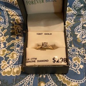 Diamond ring and band